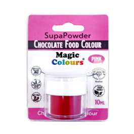 COLORANT EN POUDRE POUR CHOCOLAT MAGIC COLOURS ROSE - PINK 10 ML