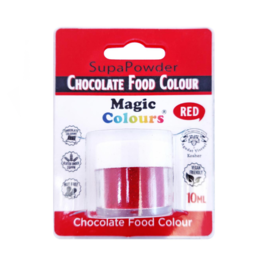 COLORANT EN POUDRE POUR CHOCOLAT MAGIC COLOURS ROUGE - RED 10 ML