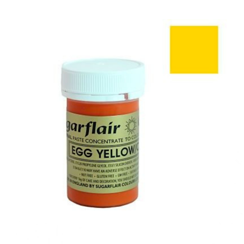 COLORANTE EN PASTA ESPECTRAL SUGARFLAIR EGG YELLOW / AMARILLO HUEVO 25 G