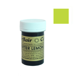 COLORANT EN PTE SPECTRAL SUGARFLAIR - BITTER LEMON LIME / VERT LIME 25 G