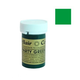 COLORANT EN PTE SPECTRAL SUGARFLAIR - PARTY GREEN / VERT FTE 25 G