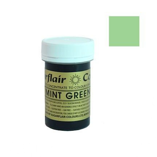 COLORANTE EN PASTA ESPECTRAL SUGARFLAIR - MINT GREEN / VERDE MENTA 25 G