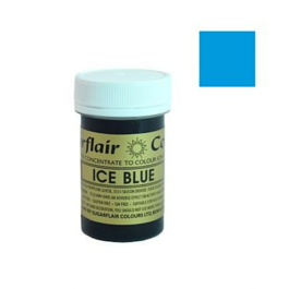 COLORANT EN PTE SPECTRAL SUGARFLAIR - ICE BLUE / BLEU GLAE 25 G
