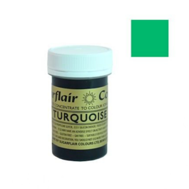 COLORANT EN PTE SPECTRAL SUGARFLAIR - TURQUOISE 25 G