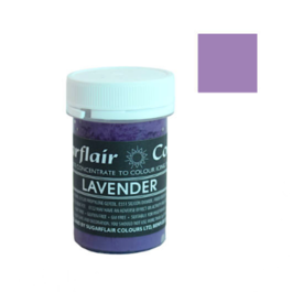 COLORANT EN PTE PASTEL SUGARFLAIR - LAVENDER / LAVANDE 25 G