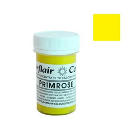 COLORANT EN PTE TARTRANIL SUGARFLAIR - PRIMROSE / JAUNE PRINTEMPS 25 G