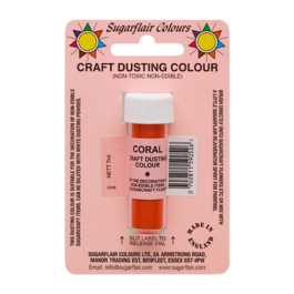 COLORANT EN POUDRE CRAFT SUGARFLAIR - CORAL / CORAIL 7 ML