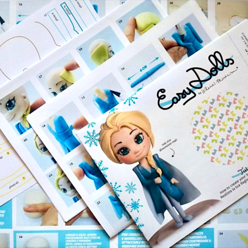 SET DE TUTORIEL POUR FIGURES "BY SILVIA MANCINI" - SNOW QUEEN / REINE DES NEIGES