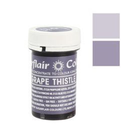 COLORANT EN PTE SPECTRAL SUGARFLAIR - GRAPE THISTLE / GRIS RAISIN 25 G