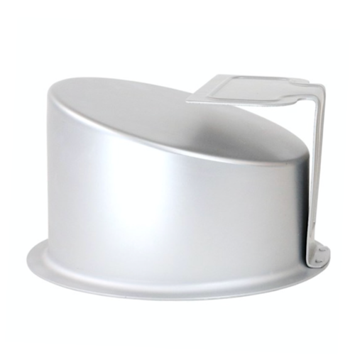 MOULE ROND EN ALUMINIUM ANODIS INCLIN PME -  15 CM / H 10,2 CM