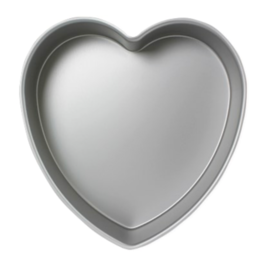 MOULE COEUR EN ALUMINIUM ANODIS PME-  25,4 CM / H 7,6 CM