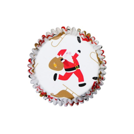 CAISSETTES  CUPCAKES PME - SANTA CLAUS AVEC SAC