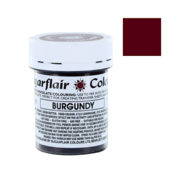 COLORANT POUR CHOCOLAT SUGARFLAIR - BURGUNDY / BORDEAUX 35 G