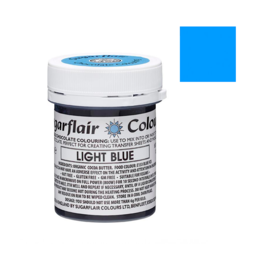 COLORANT POUR CHOCOLAT SUGARFLAIR - LIGHT BLUE / BLEU CLAIR 35 G