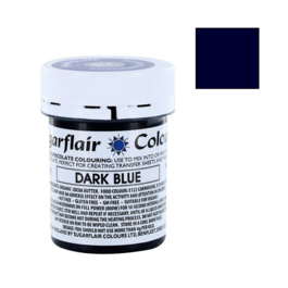 COLORANT POUR CHOCOLAT SUGARFLAIR - DARK BLUE / BLEU FONC 35 G