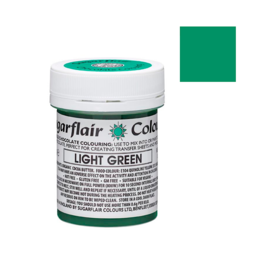COLORANT POUR CHOCOLAT SUGARFLAIR - LIGHT GREEN / VERT CLAIR 35 G