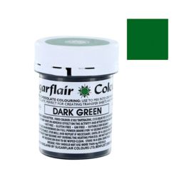 COLORANT POUR CHOCOLAT SUGARFLAIR - DARK GREEN / VERT FONC 35 G