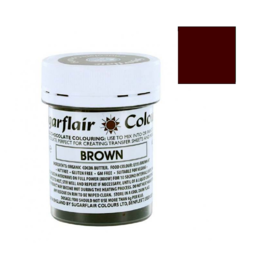 COLORANT POUR CHOCOLAT SUGARFLAIR - BROWN / BRUN 35 G