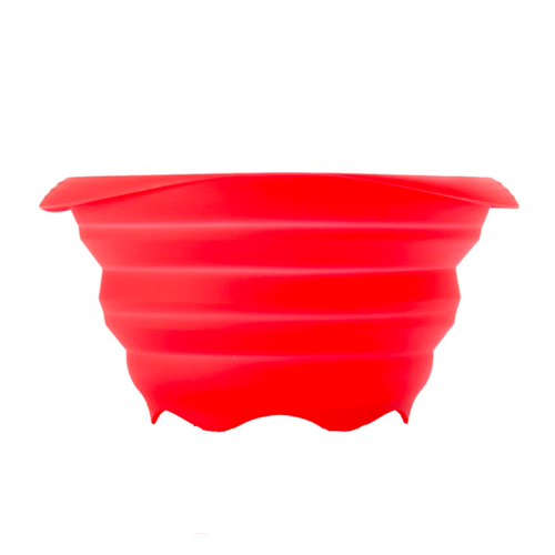 FILTRE EN SILICONE PLIABLE PAVONI - ROUGE 14 CM