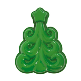 MOULE EN SILICONE PAVONI - ARBRE DE NOEL VERT