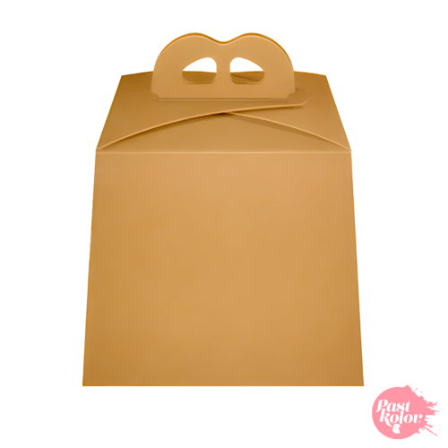 CAJA PARA PANETTONE KRAFT - 21,5 CM / 19,5 CM H