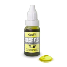 COLOUR FLO RAINBOW DUST - YELLOW 19 G