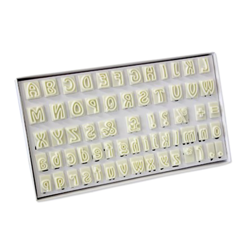 SET EMPORTE-PICES ALPHABET JEM - 64 CARACTRES