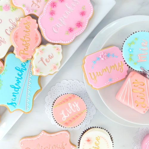 EMPORTE-PICES POUR CUPCAKES ET BISCUITS "FUN FONTS" PME - COLLECTION N1