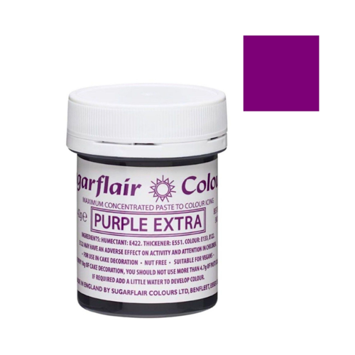 COLORANTE EN PASTA SUGARFLAIR - PURPLE EXTRA / PURPURA EXTRA 42 G