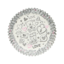 CAISSETTES  CUPCAKES FUNCAKES - LOVE DOODLE