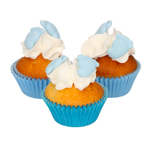 DCORATIONS EN SUCRE FUNCAKES - PIEDS BLEU BB