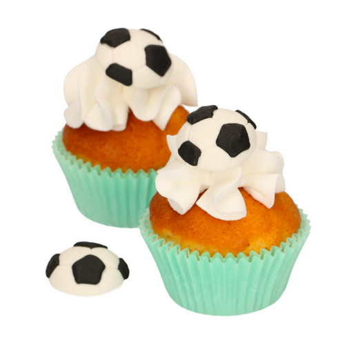 DECORACIONES DE FONDANT FUNCAKES - FUTBOL