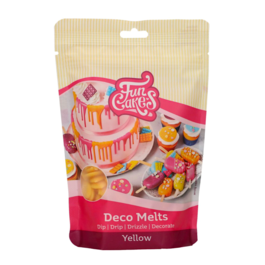 DECO MELTS FUNCAKES JAUNES 250 G