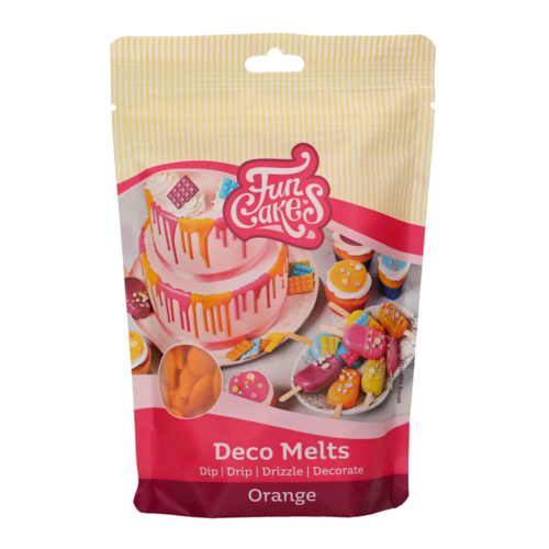 DECO MELTS FUNCAKES ORANGES 250 G