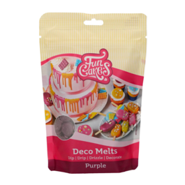 DECO MELTS FUNCAKES POURPRES 250 G