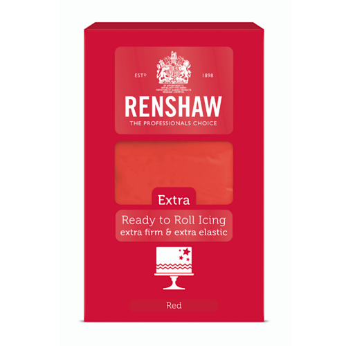 FONDANT RENSHAW EXTRA ROJO 1 KG