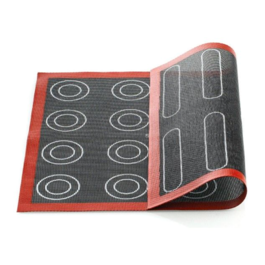 TAPIS DE CUISSON EN SILICONE "ECLAIR & CHOUX" SILIKOMART