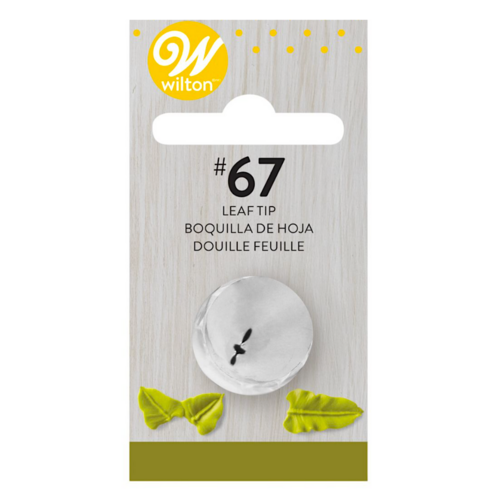 BOQUILLA #67 WILTON - HOJA