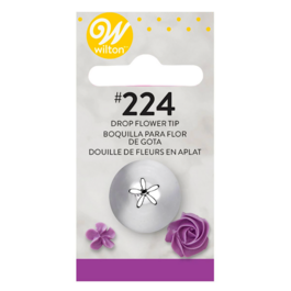 DOUILLE #224 WILTON - FLEUR DE GOUTTE