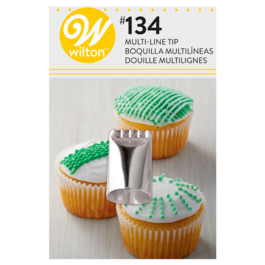 DOUILLE #134 WILTON - MULTI LIGNES