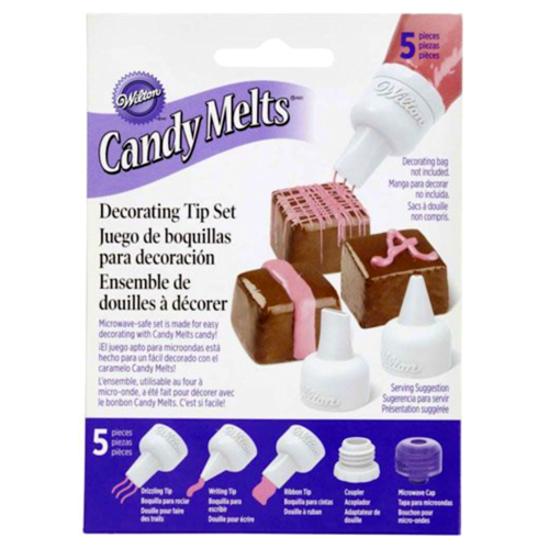 SET DE DOUILLES POUR DCORER AVEC DES CANDY MELTS - WILTON