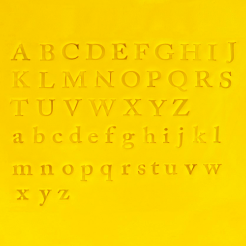 EMPORTE-PICES ALPHABET "FUN FONTS" PME - COLLECTION N2