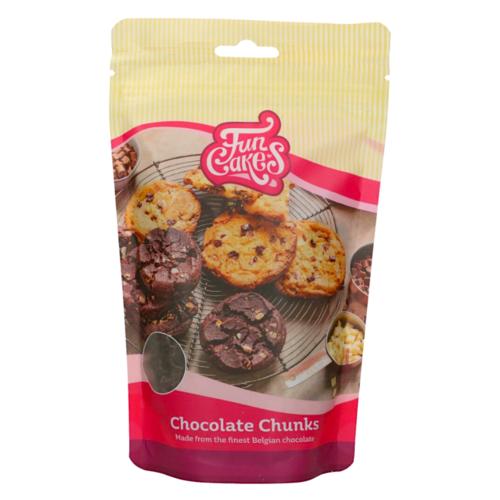 PPITES DE CHOCOLAT NOIR FUNCAKES - CHUNKS 350 G