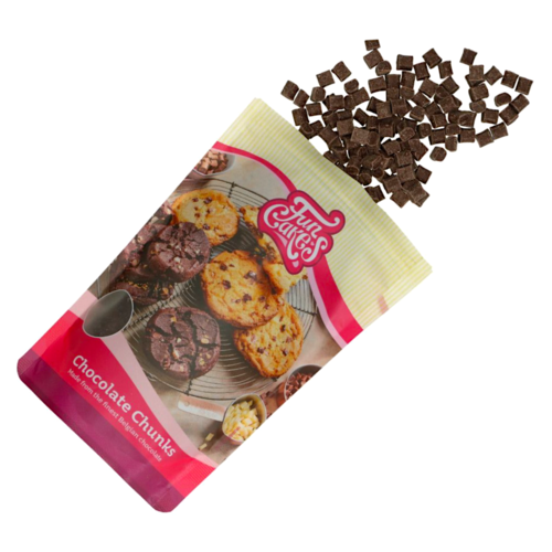 PPITES DE CHOCOLAT NOIR FUNCAKES - CHUNKS 350 G