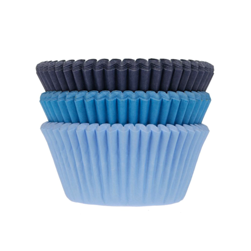 SET CAPSULAS CUPCAKE "HOUSE OF MARIE" - AZULES