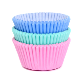 SET CAISSETTES  CUPCAKES "HOUSE OF MARIE" - TONS PASTELS