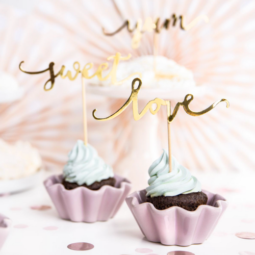 CUPCAKES TOPPER PARTYDECO - LOVE OR