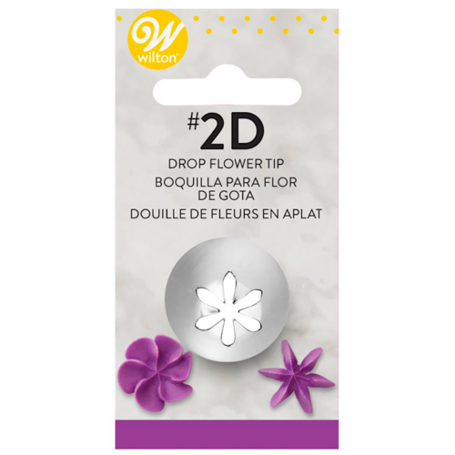 BOQUILLA #2D WILTON - FLOR DE GOTA