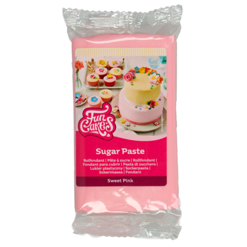 Pâte à sucre jaune FunCakes - 250 gr