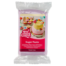 PÂTE À SUCRE FUNCAKES - LILAS PASTEL 250 G